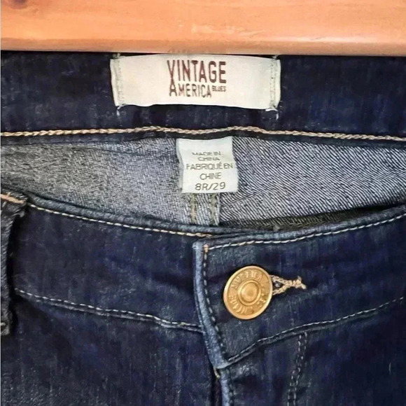 Vintage America Quality Designer Jeans Sz 8 - Picture 4 of 5